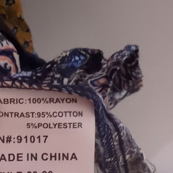 NWT Luna Moon Blue Open Front Cardigan - Picture 7 of 7